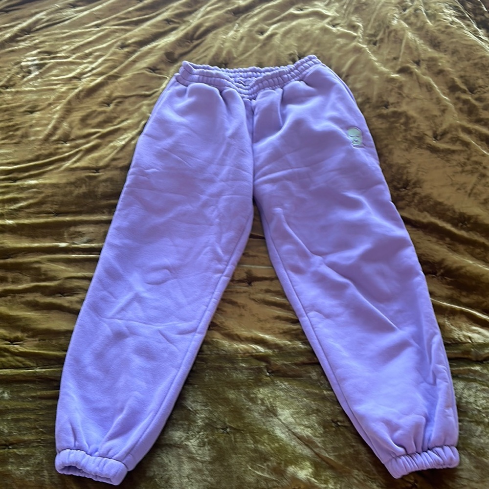 Strawberry Milk Mob lavender joggers